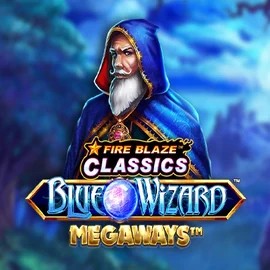 Try Fire Blaze Blue Wizard Megaways slot by Rarestone Gaming on fr-spinit.com – logo image