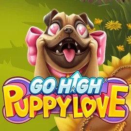 Go High Puppy Love slot visual from RubyPlay available on fr-spinit.com
